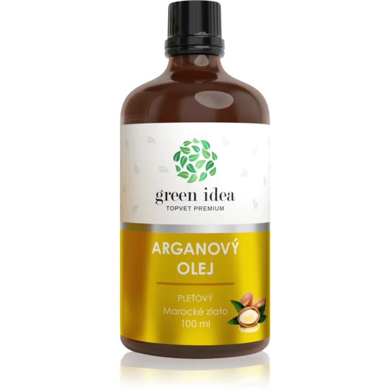Green Idea Argan oil ulei facial pentru toate tipurile de ten inclusiv piele sensibila 100 ml