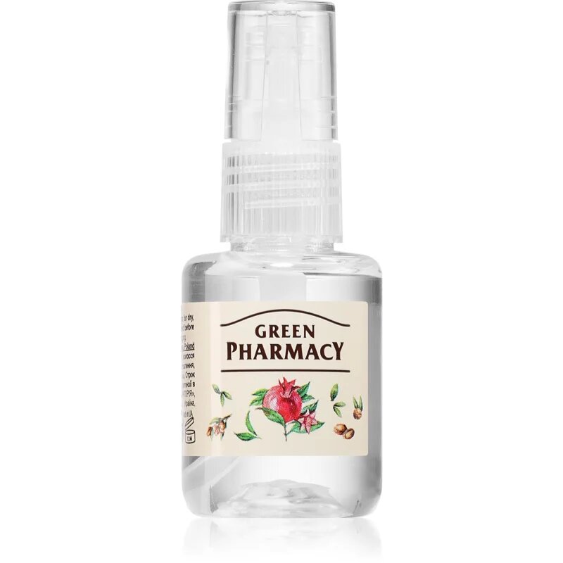 Green Pharmacy Argan Oil & Pomegranate Liquid silk serum ser pentru par deteriorat 30 ml