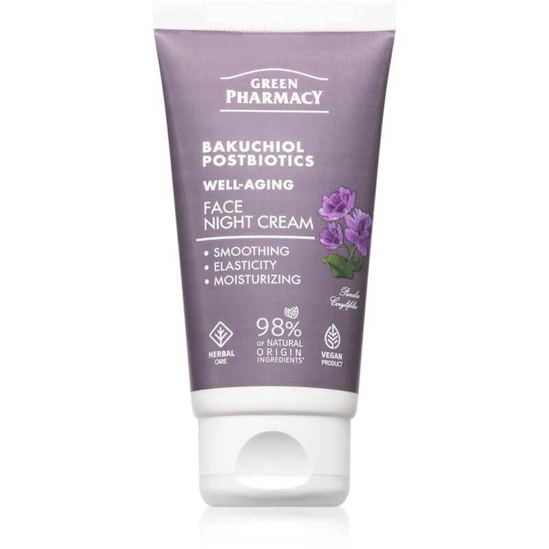 Bakuchiol & Postbiotics Night Face Cream Crema de noapte hidratanta anti-rid 50 ml