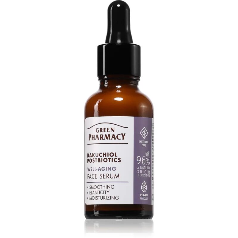 Bakuchiol & Postbiotics Serum ser facial anti-îmbătrânire 30 ml