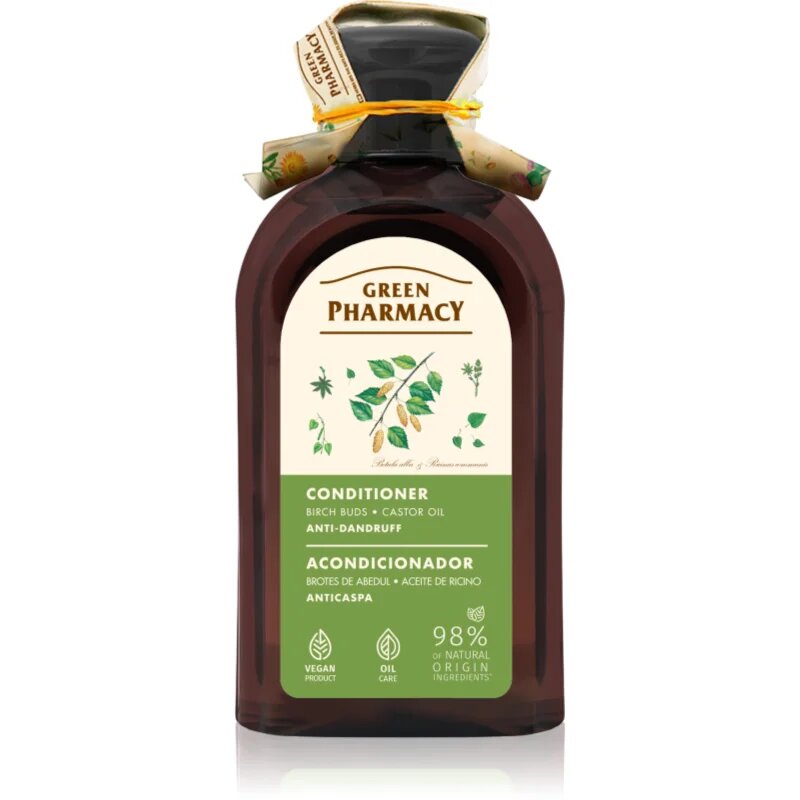 Green Pharmacy Birch Buds & Castol Oil Conditioner balsam anti matreata 300 ml