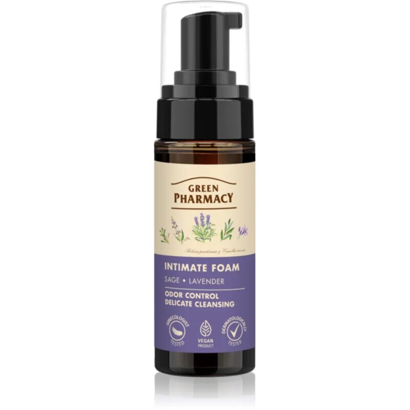 Green Pharmacy Body Care Intimate Foam emulsie pentru igiena intima 150 ml
