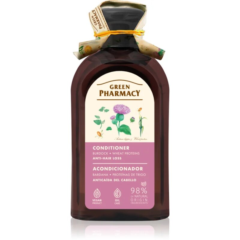 Green Pharmacy Burdock Oil Conditioner balsam impotriva caderii parului 300 ml
