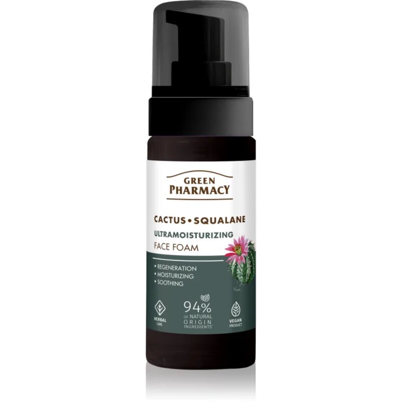 Cactus & Squalane Face Foam spumă hidratantă 150 ml