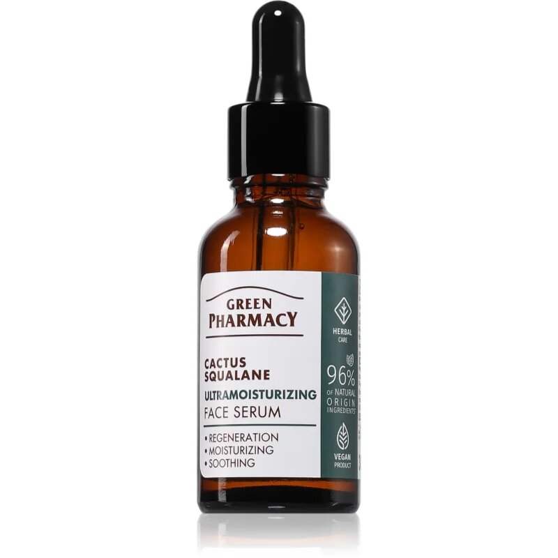 Cactus & Squalane Face Serum ser cu hidratare intensă 30 ml
