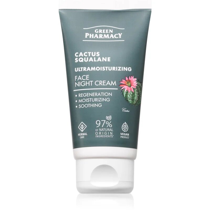 Cactus & Squalane Night Face Cream crema de noapte hidratanta 50 ml
