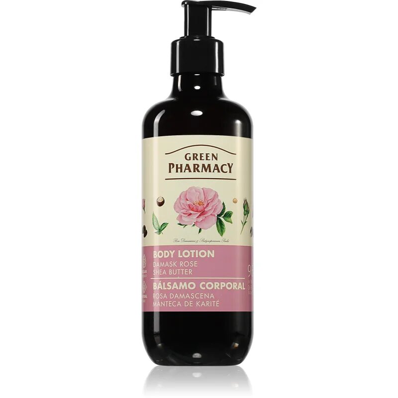 Damask Rose & Shea Butter Body Lotion lotiune de corp hranitoare 400 ml