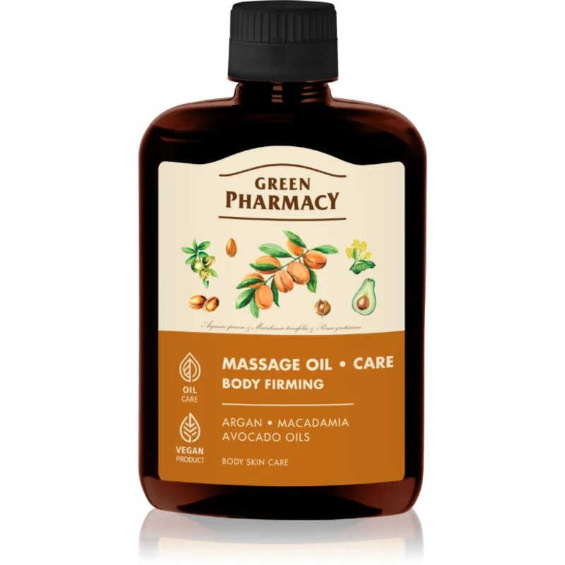 Green Pharmacy Firming Massage Oil ulei de masaj 200 ml