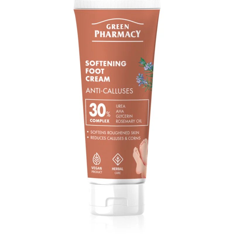 Green Pharmacy Foot Care Softening Foot Cream crema catifelanta pentru picioare 75 ml