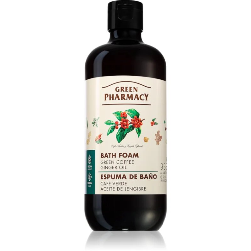 Green coffee & Ginger Oil Bath Foam spuma de baie 500 ml