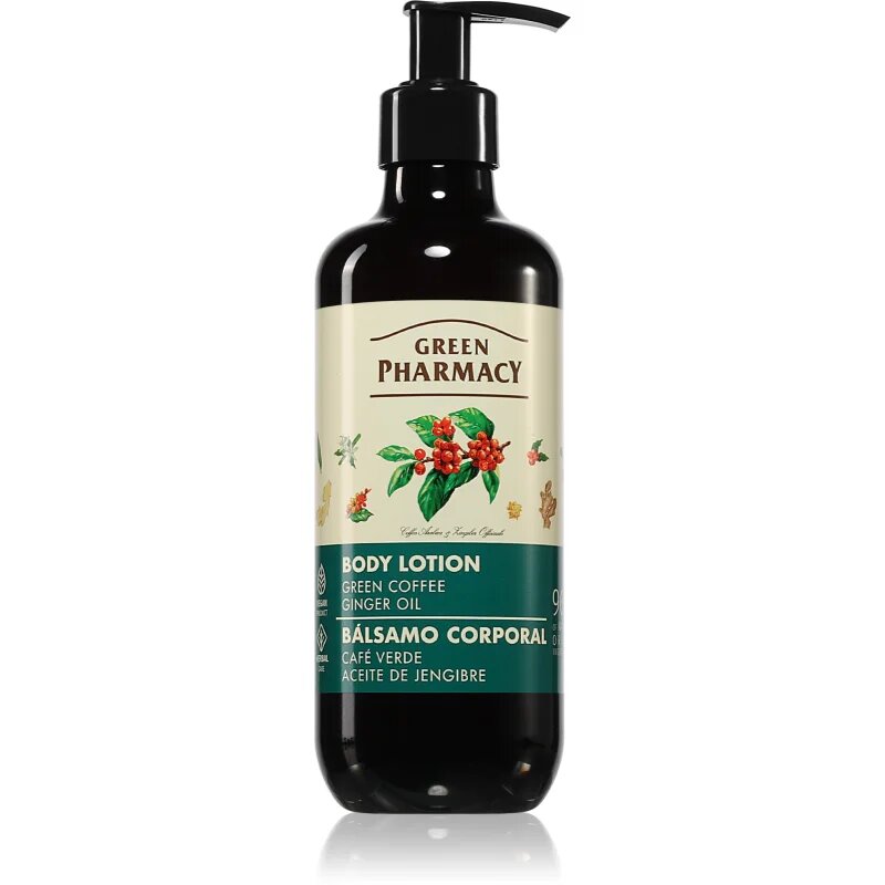 Green coffee & Ginger Oil Body Lotion lotiune de corp pentru fermitate 400 ml