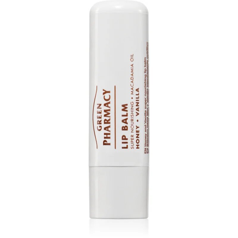 Green Pharmacy Honey Lip Balm balsam de buze hranitor 3.6 g