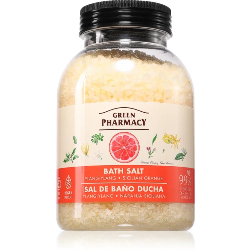 Ylang-ylang & Sicilian Orange Bath Salt sare de baie relaxanta 1000 g