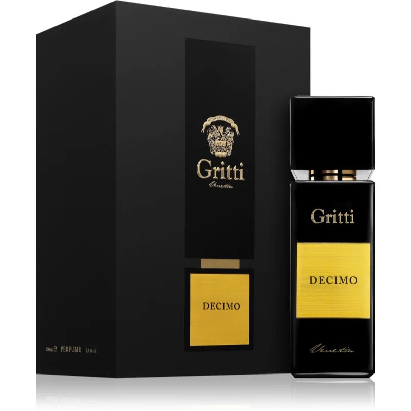 Gritti Black Decimo Eau de Parfum pentru bărbați 100 ml