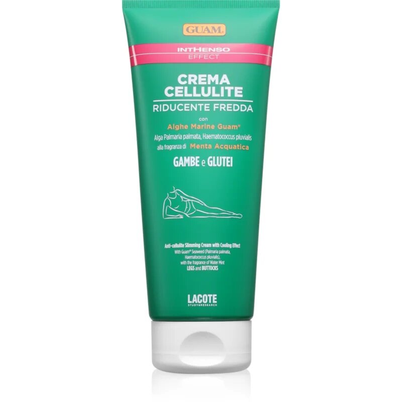 Guam Inthenso Crema Cellulite crema de corp anticelulita cu efect racoritor 200 ml