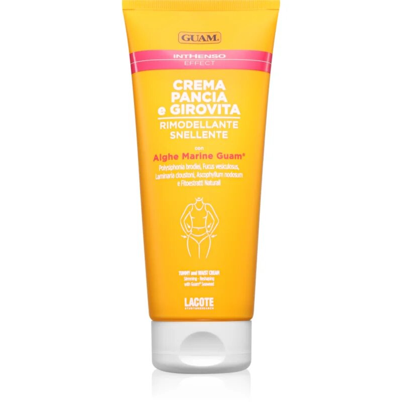 Guam Inthenso Effect lift crema de fata pentru fermitate pentru burtă și talie 200 ml
