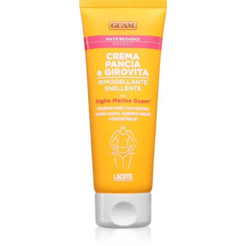Guam Inthenso Effect lift crema de fata pentru fermitate pentru burtă și talie 75 ml