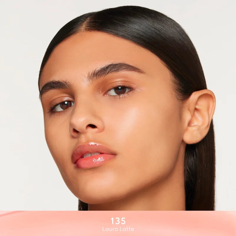 Gucci Beauty Gloss à Lèvres luciu de buze pentru un volum suplimentar culoare 135 Laura Latte 6.5 ml
