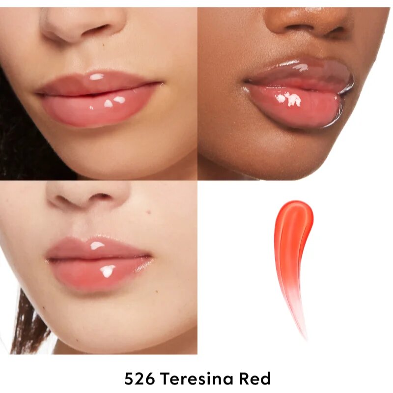 Gucci Beauty Gloss à Lèvres luciu de buze pentru un volum suplimentar culoare 526 Teresina Red 6.5 ml