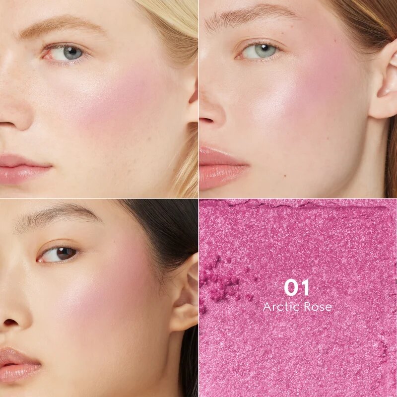 Gucci Beauty Glow Blush fard de obraz compact culoare 01 Arctic Rose 5.5 g