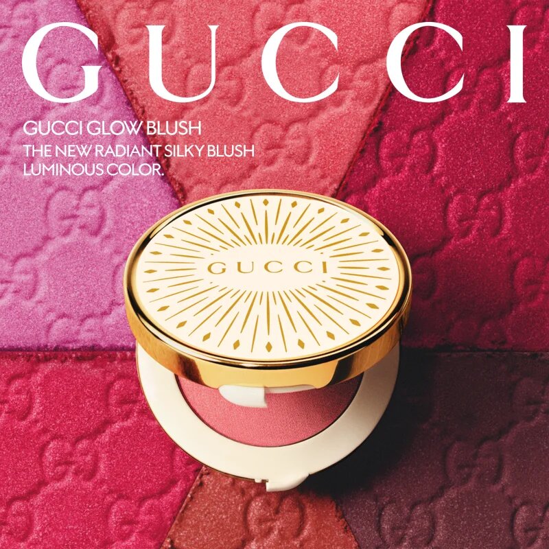 Gucci Beauty Glow Blush fard de obraz compact culoare 01 Arctic Rose 5.5 g