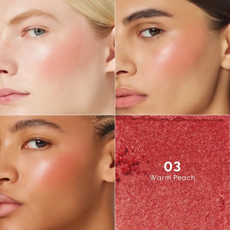 Gucci Beauty Glow Blush fard de obraz compact culoare 03 Warm Peach 5.5 g