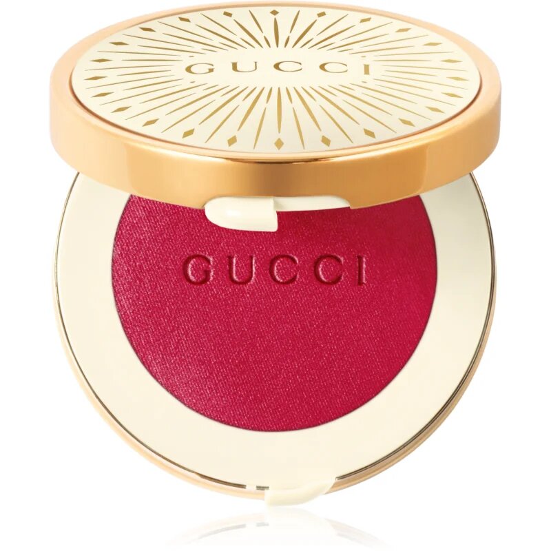 Gucci Beauty Glow Blush fard de obraz compact culoare 06 Bright Ruby 5.5 g