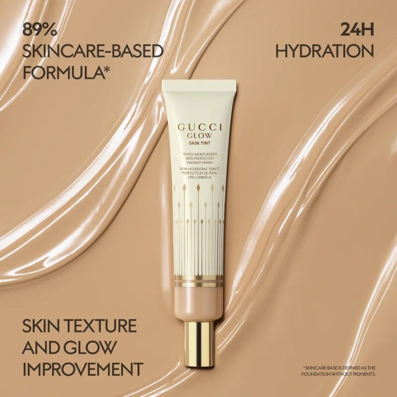 Gucci Beauty Glow Skin Tint Moisturizer cremă hidratantă nuanțatoare culoare 21 40 ml