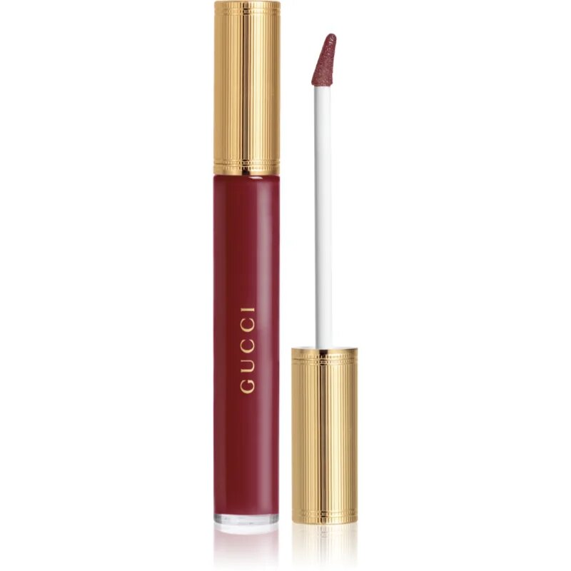 Gucci Beauty Holiday Rouge à Lèvres Matte Lipstick ruj lichid mat culoare 509 Rosso Ancora 6.5 ml