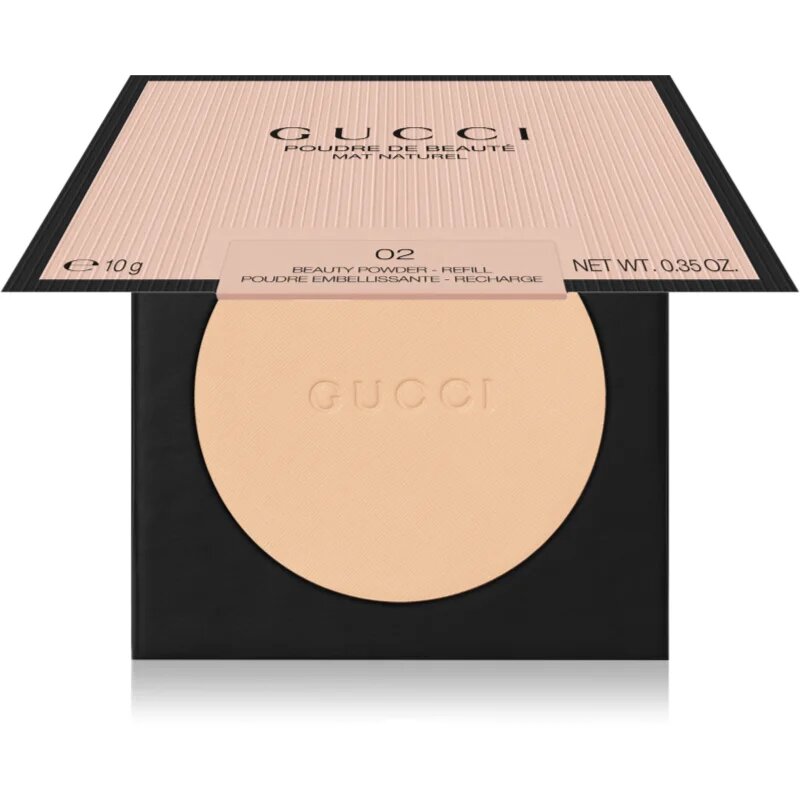 Gucci Beauty Poudre De Beauté Matte Powder pudra matuire rezervă culoare 02 10 g