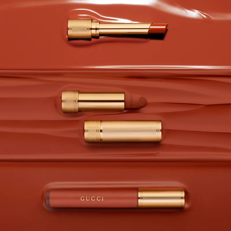 Gucci Beauty Rouge à Lèvres Matte Lipstick ruj lichid mat culoare 223 Isabel Rosewood 6.5 ml