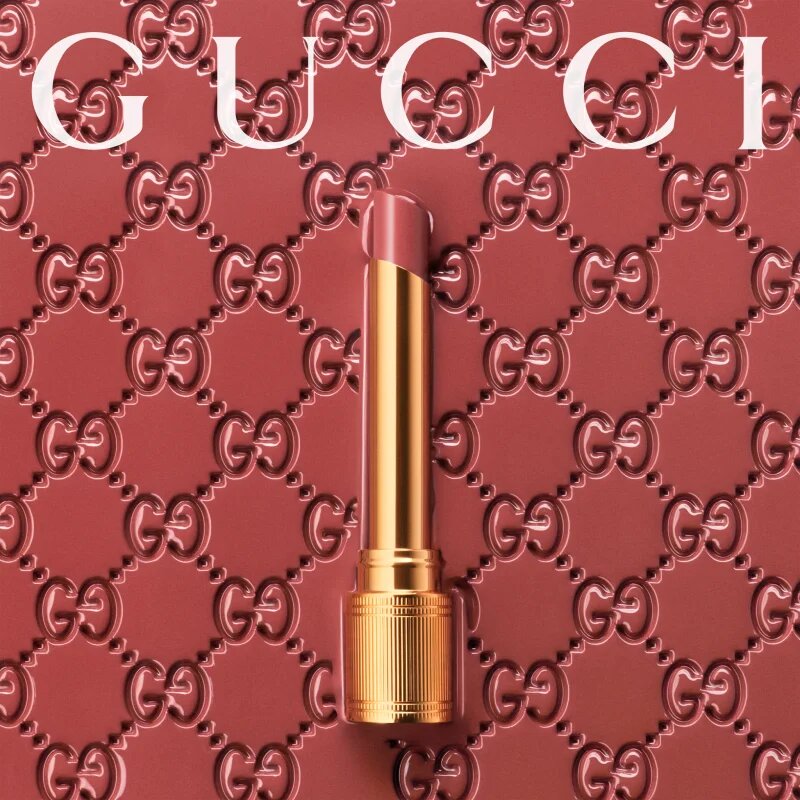 Gucci Beauty Rouge de Beauté Brillant ruj hidratant culoare 112 Sally Soft Honey 1.8 g
