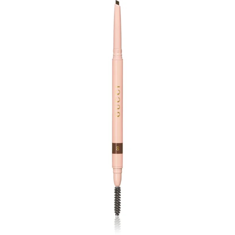 Gucci Beauty Stylo À Sourcils creion pentru sprâncene rezistent la apă culoare 03 Châtain 0.09 g