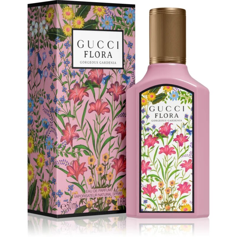 Gucci Flora Gorgeous Gardenia Eau de Parfum reincarcabil pentru femei 50 ml