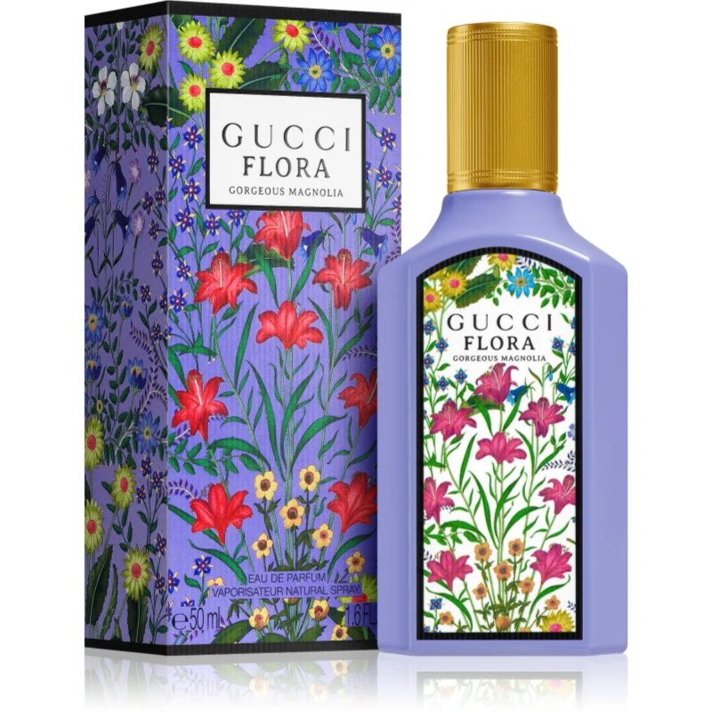 Gucci Flora Gorgeous Magnolia Eau de Parfum pentru femei 50 ml