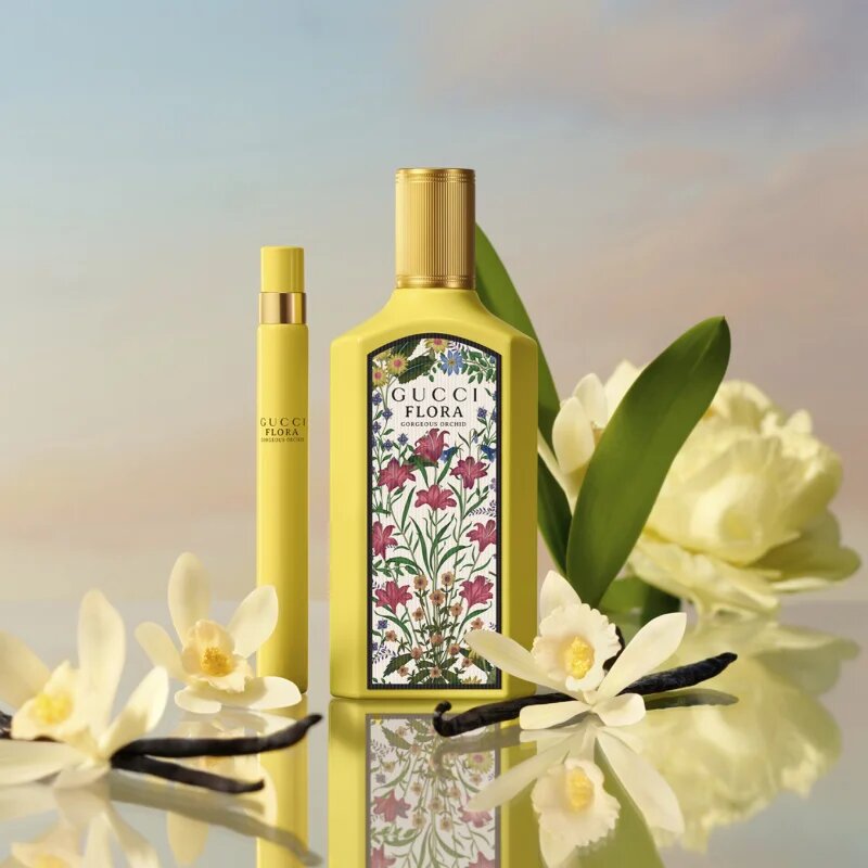 Gucci Flora Gorgeous Orchid Eau de Parfum pentru femei Refill 150 ml
