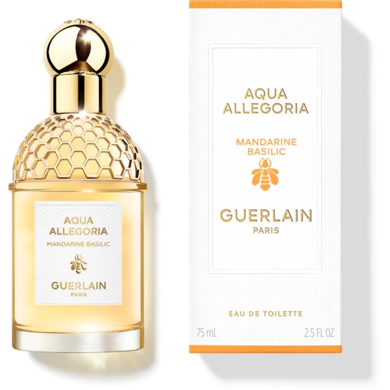 GUERLAIN Aqua Allegoria Mandarine Basilic Eau de Toilette reincarcabil pentru femei 75 ml