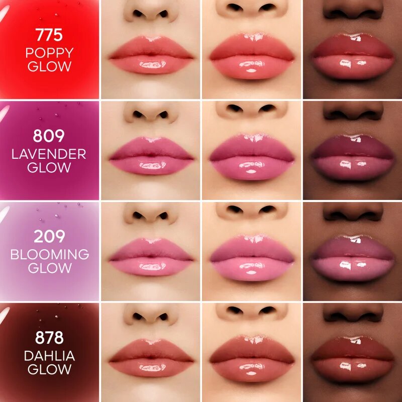 GUERLAIN Blooming Denim KissKiss Bee Glow Oil ulei pentru buze cu miere culoare 209 Blooming Glow 9.5 ml