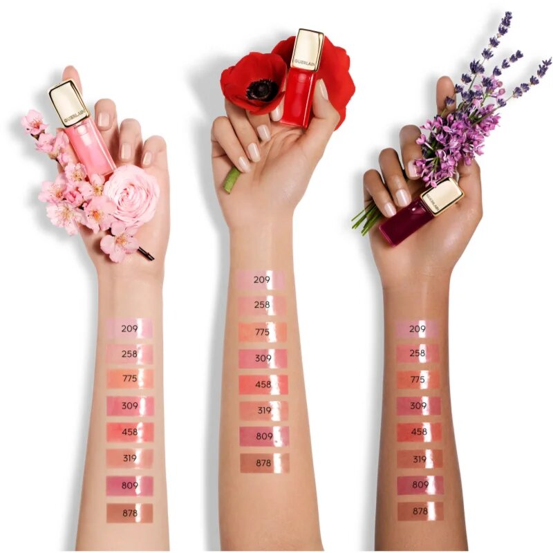 GUERLAIN Blooming Denim KissKiss Bee Glow Oil ulei pentru buze cu miere culoare 209 Blooming Glow 9.5 ml
