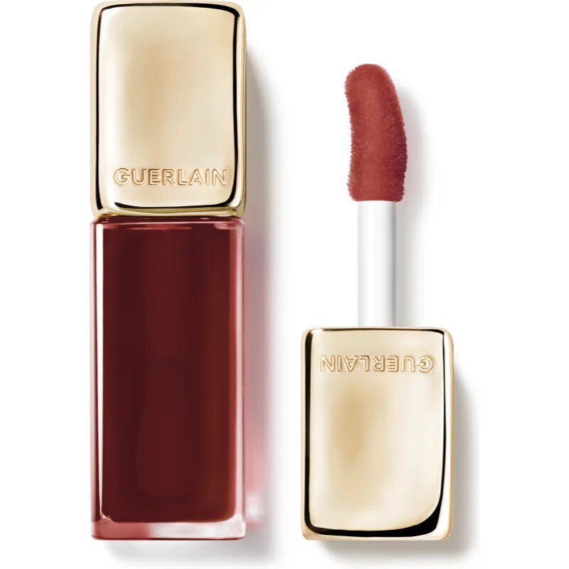 GUERLAIN Blooming Denim KissKiss Bee Glow Oil ulei pentru buze cu miere culoare 878 Dahlia Glow 9.5 ml
