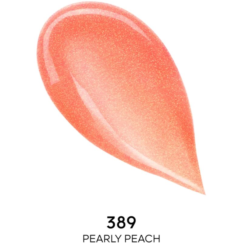 GUERLAIN KissKiss Bee Glow balsam de buze hidratant culoare 389 Pearly Peach 3.2 g