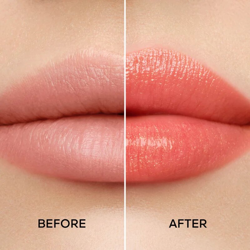 GUERLAIN KissKiss Bee Glow balsam de buze hidratant culoare 389 Pearly Peach 3.2 g