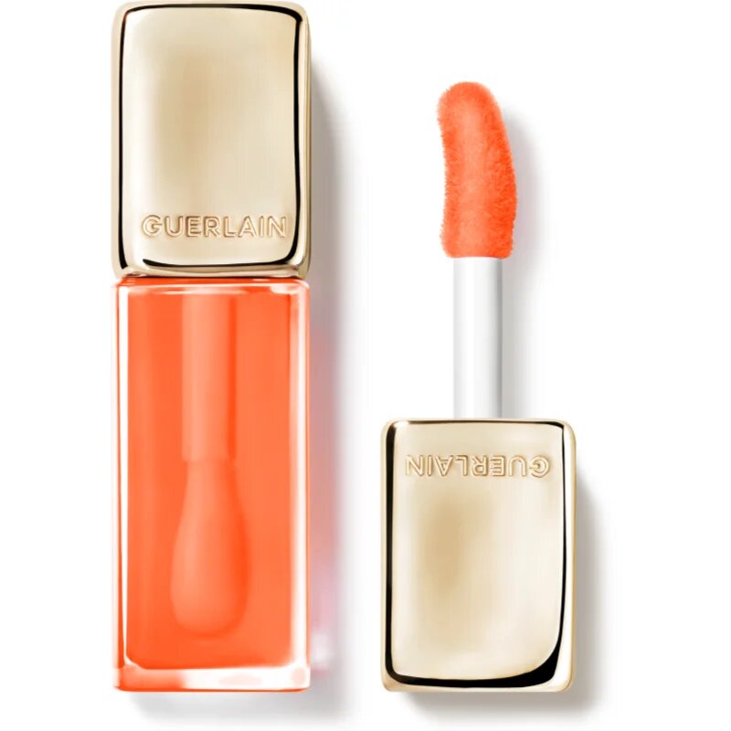 GUERLAIN KissKiss Bee Glow Oil ulei pentru buze cu miere culoare 319 Peach Glow 95 ml