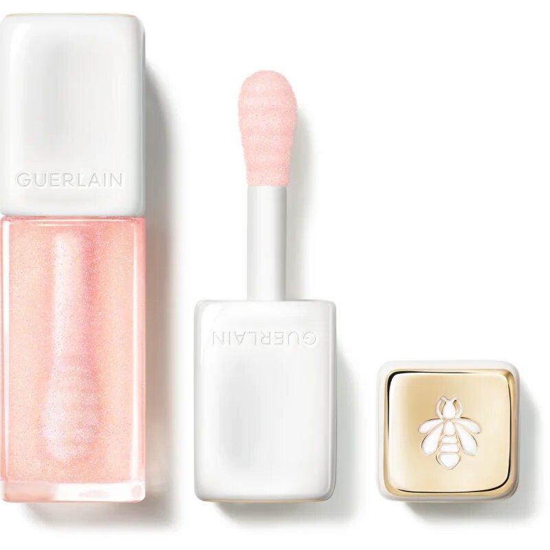 GUERLAIN KissKiss Bee Glow Plump luciu de buze pentru un volum suplimentar culoare 100 Warm Glow 9.5 ml