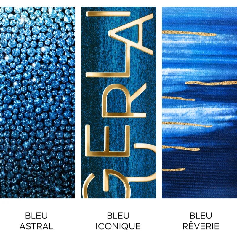 GUERLAIN L'Heure Bleue Double Mirror Jewel Case carcasă pentru ruj cu oglinda mica Bleu Iconique 1 buc