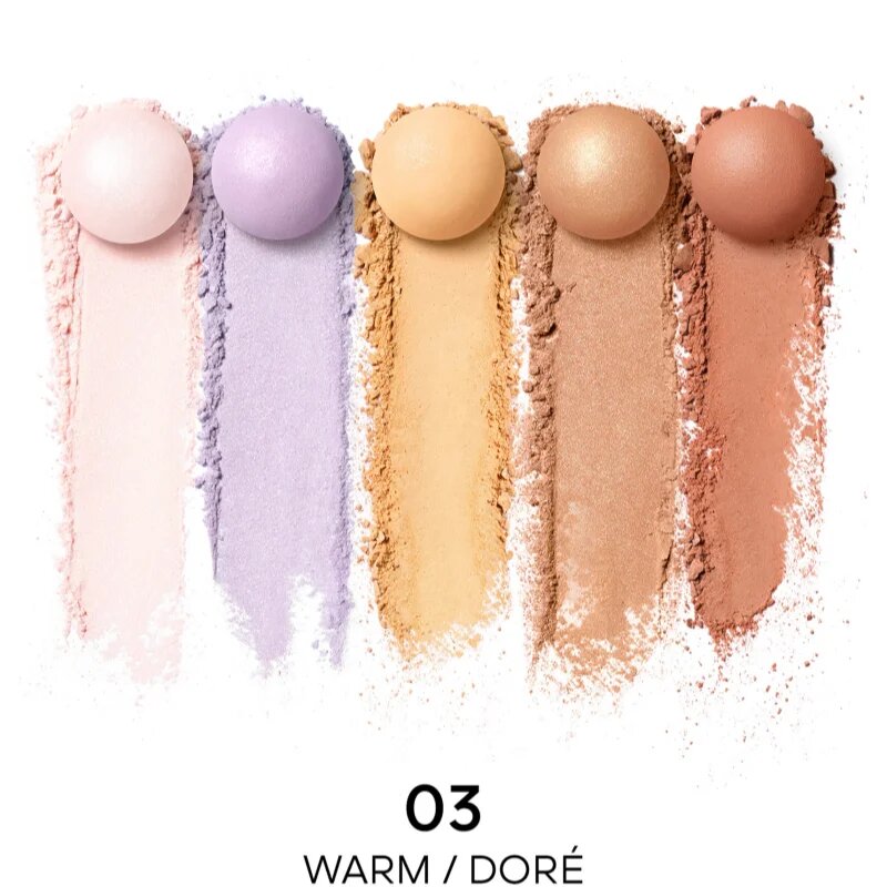 GUERLAIN Météorites Light Revealing Pearls of Powder perle tonifiante pentru față culoare 03 Warm / Doré 20 g