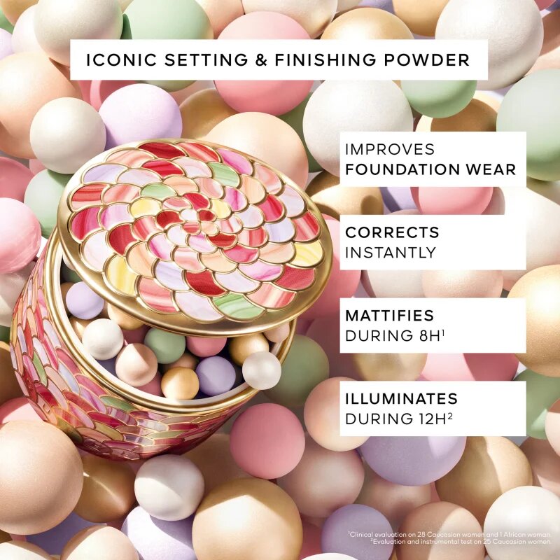 GUERLAIN Météorites Light Revealing Pearls of Powder perle tonifiante pentru față culoare 03 Warm / Doré 20 g