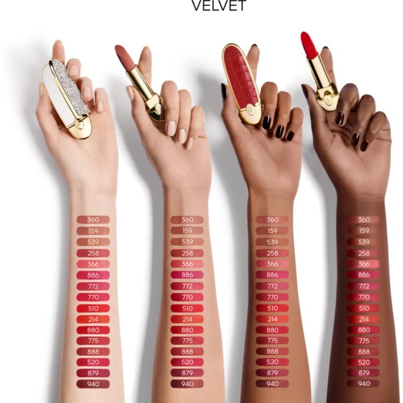 GUERLAIN Rouge G ruj de lux culoare 214 Le Rouge Kiss Velvet 35 g