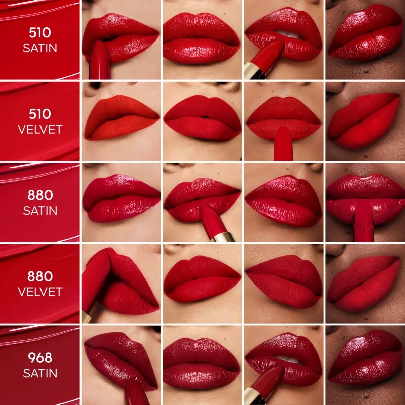 GUERLAIN Rouge G ruj de lux rezervă culoare 12 Le Brun Amarante Satin 3.5 g