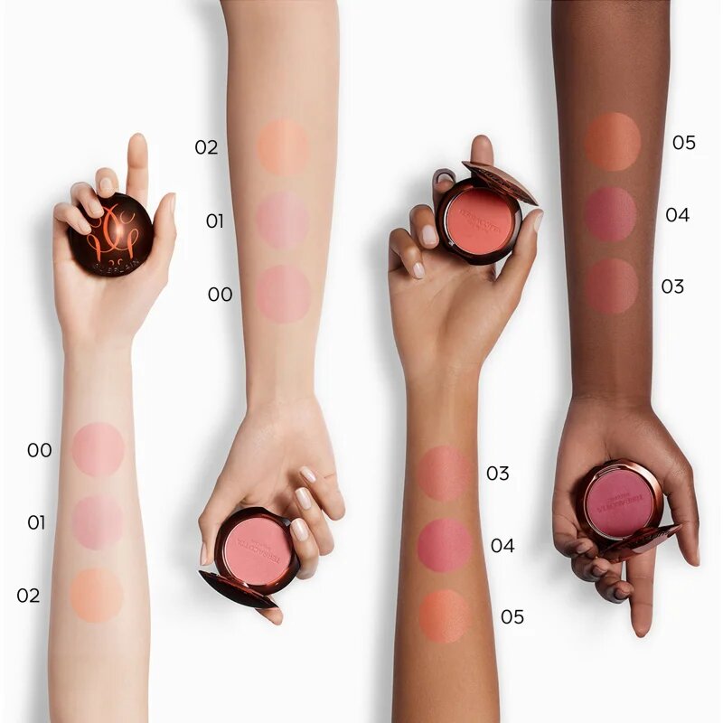GUERLAIN Terracotta Blush blush cu efect iluminator culoare 00 Light Nude 5 g